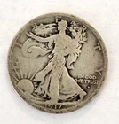 1917-D Obverse Walking Liberty Half Dollar