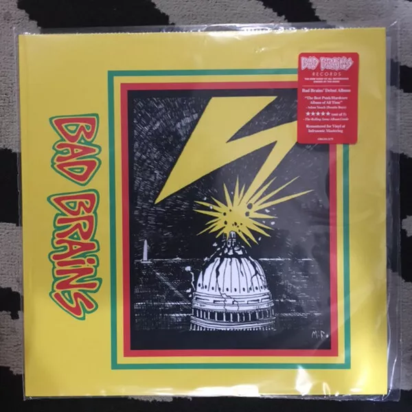 BAD BRAINS s/t Bad Brains First Debut Album Remastered LP SEALED NEW RECORD  PUNK