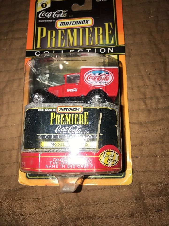 MATCHBOX MODEL A FORD PREMIERE COCA COLA COLLECTION NIP - Image 3 of 4