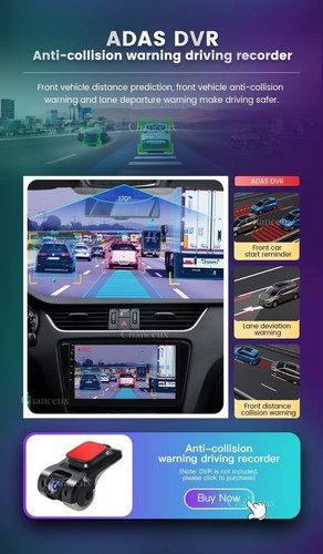 9" Android 14 Unidad Principal GPS SAT Navegación Carplay Radio DAB Para Toyota Fortuner 15-20 - Imagen 6 de 12