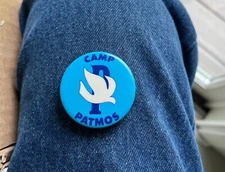 1970's-80's Camp Patmos In Hackensack, Minnesota 1 3/4" Cello