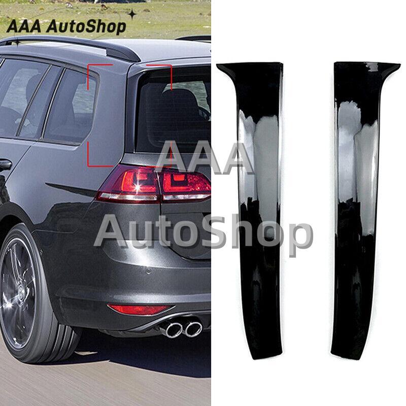 For VW Golf 7 Variant Wagon 2013-2017 Rear Window Side Spoiler