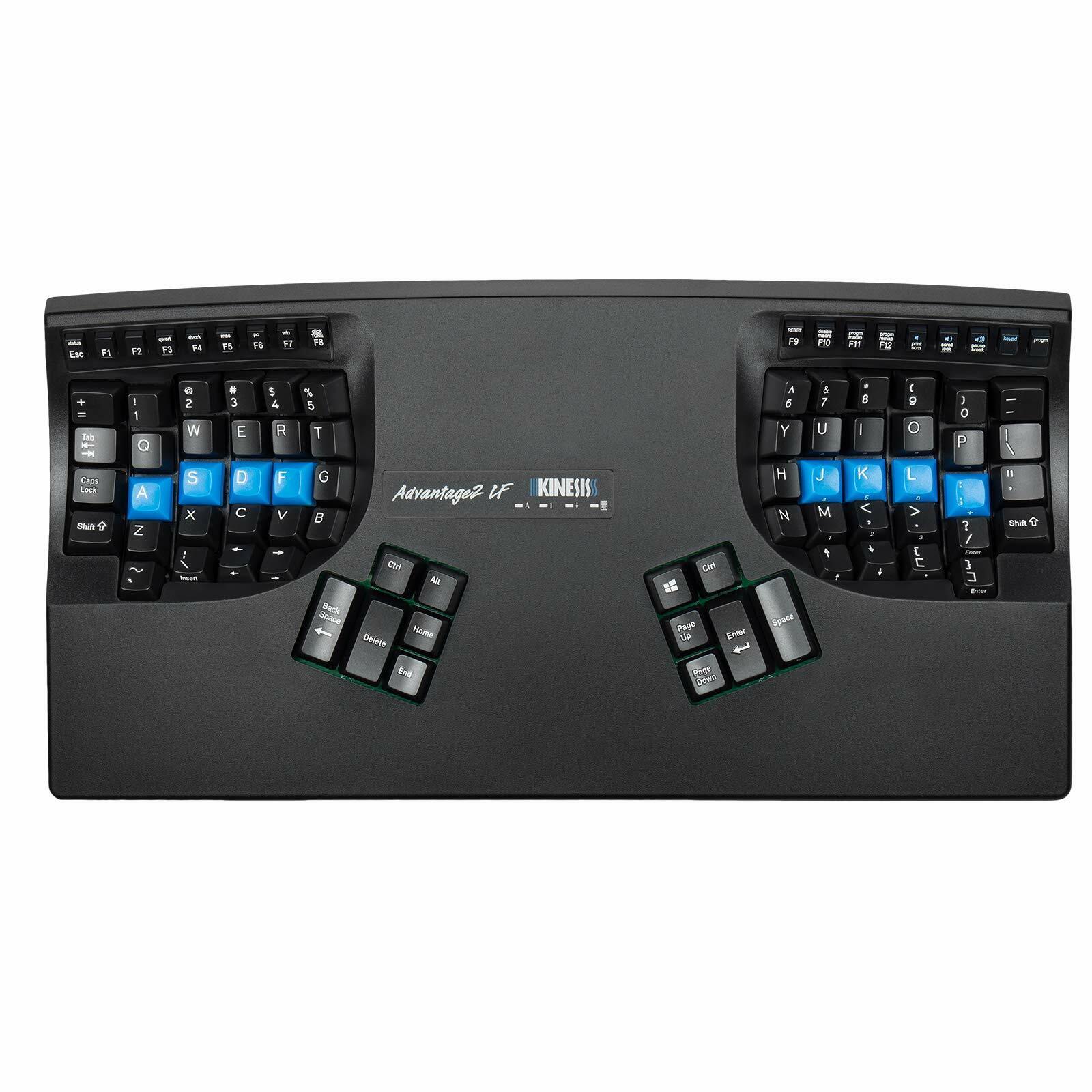 Kinesis Advantage2 Quiet LF Ergonomic Keyboard KB600LFQ for 