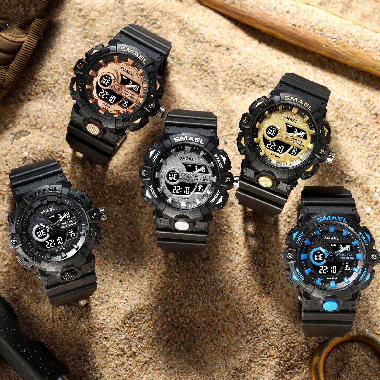 Outdoor Waterproof Sports Watch for Students - Stylish & Durable Design