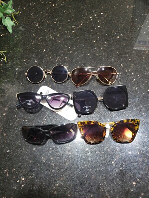 Pairs ALDO Liz Claiborne aviator sunglasses New Used