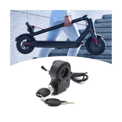 E-Bike Lgnition Lock Key Thumb Throttle Switch Power for KUGOO M4 M5/Xiao Mi M36