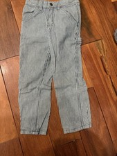 Hanna Andersson Boys Striped Cargo Pants Size 5.