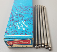 5 NOS Sealed Power Engine Push Rod Part # RP-3167