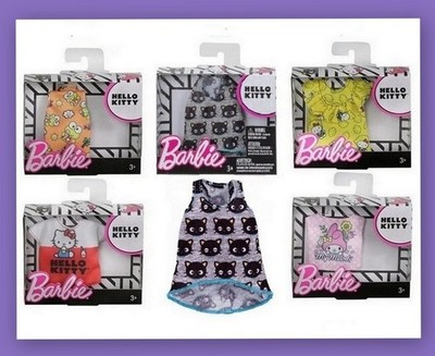 Mattel Barbie Fashion Oberteile Shirt Kleidung Hello Kitty NEU