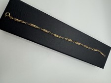 Vintage 9ct Gold Fancy Bracelet 3.8g Hallmarked