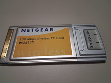 NETGEAR 108 Mbps Wireless PC Card WG511T
