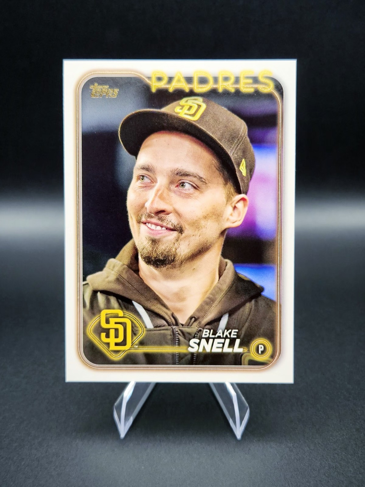 2024 Topps Series 2 #460 Blake Snell Golden Mirror Image Variation - Padres!