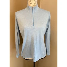 Patagonia Capilene Womens 1/4 Zip Base Layer Top Lightweight Soft Shirt MED