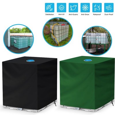 1000L IBC Container Abdeckung UV-Schutz Folienhaube Hülle Haube Regenwassertank