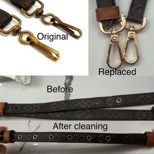 Louis Vuitton Brown Monogram Adjustable Strap