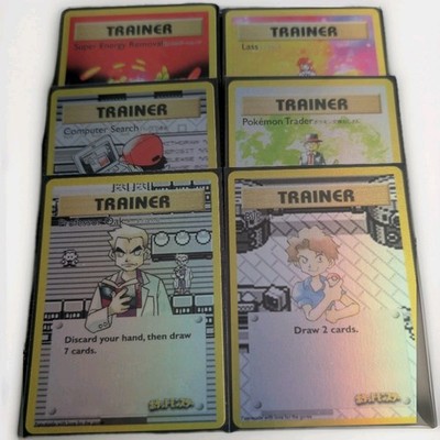 Pokémon - Base Fossil Format Trainer CUSTOM DIY Full Art Cards