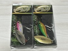 Imakatsu Killer Tail Spin 60mm 30g Pink Iwashi & Green Back Gold Set of 2