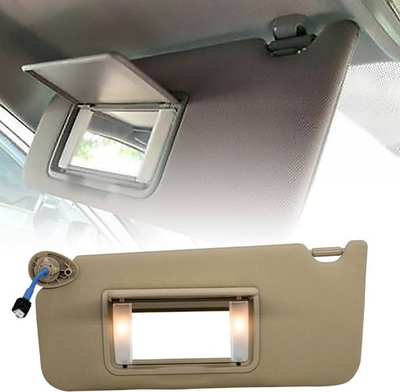 #ad #ad Left Sun Visor For Acura TLX 2015 2020 Beige $119.99