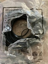 MONOPRICE 9555 Patch Cord,Cat 5e,Flexboot,Black,50 ft. still in bag