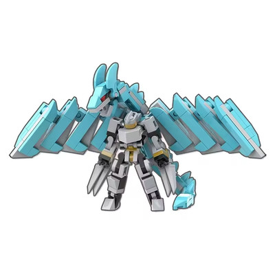 Mini Transforming Mech Robot Building Blocks   DIY Assembly Toy