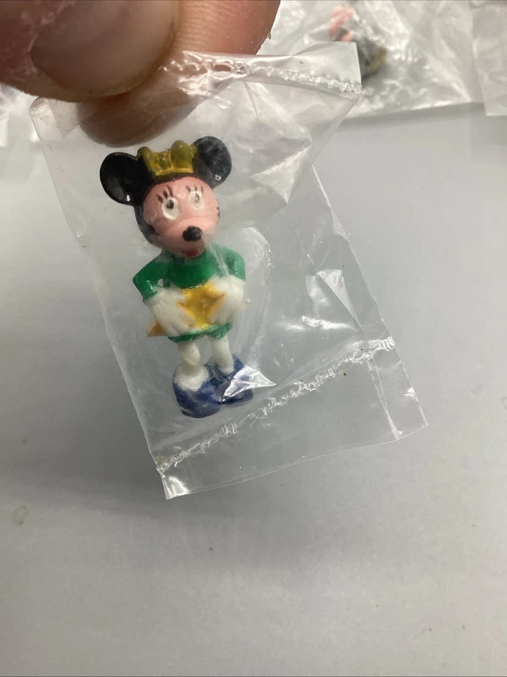 (8) Lote de figuras de juguete de plástico Walt Disney MARX Disneykins años 60 nuevas *raras* Foto 4 de 4
