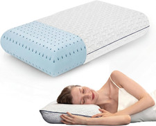 Memory Foam Pillows - Cooling Firm Pillow - Standard Size 1-Pack  Memory Foam P
