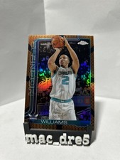 2025-26 Topps Chrome Grant Williams Orange Basketball #65 SSP Border Refractor