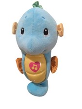 Fisher Price Ocean Wonders Soothe  Glow Seahorse Musical Plush Aqua Works Video