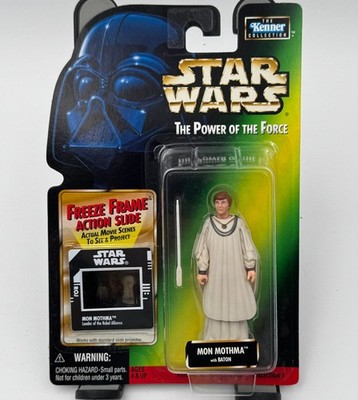 Kenner Mon Mothma Star Wars Power of the Force 3.75in Figure with Baton