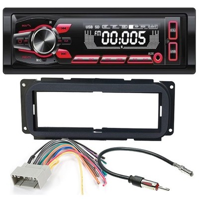 CV15BT Bluetooth MP3 Car Stereo AM/FM Radio & Kit For 2002-2005 Dodge RAM Pickup