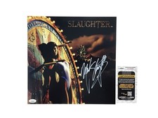 Mark Slaughter Signed Stick It To Ya 12x12 Poster Print RareTracks Signing JSA