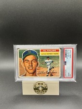 1956 Topps Al Kaline #20 White Back PSA 2 GOOD Detroit Tigers HOF Vintage