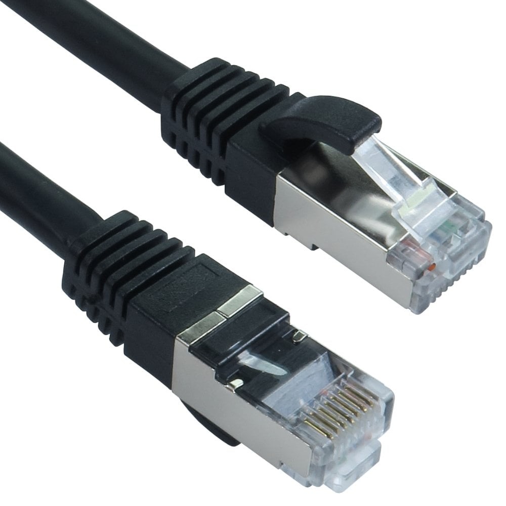 Cables Direct 15m CAT8.1 LSZH 26AWG Networking Cable - Black