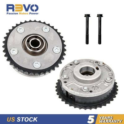 Intake & Exhaust Camshaft Phaser VVT Gears for 2005-12 BMW 120i 2.0L N42 N46 E87
