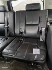2007-2014 Escalade Suburban Tahoe Yukon Third 3rd Row Seat Black Leather Left