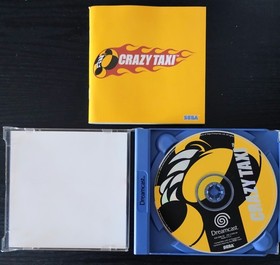 Crazy Taxi Sega Dreamcast PAL UK Release Complete CIB MINT