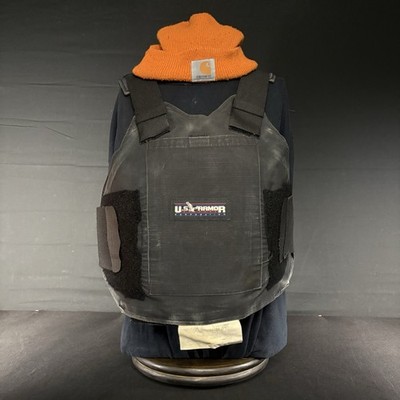 US Armor Bullet Proof Vest Level 2 (II) Size Female Medium w/ Trauma Plate