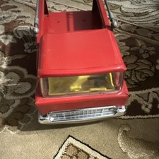 Structo Vintage Tin Fire Dept Toy Truck for 8-11 Years Collectible Toy Vehicle