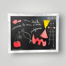 Une Etoile Caresse Seind'ure Negresse by Juan Miro