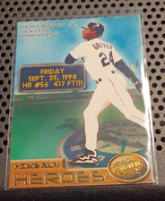 1998 Pacific Home Run Heroes #3 Ken Griffey Jr. Seattle Mariners