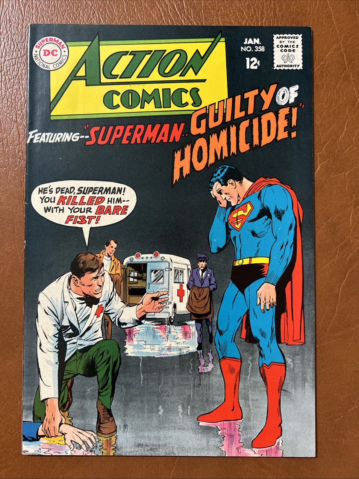 Action Comics #358: FN/VF to VF+ & Up DC Comics January 1968 $7 Ship