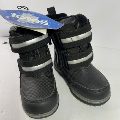 TOTES Kids Toddler Waterproof Boots Insulated Unisex Size 5 NEW with Tags