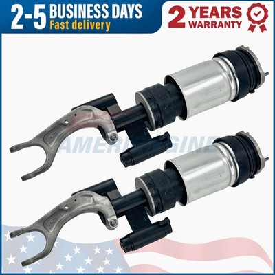 2Pcs Front Air Suspension Shock Struts For Tesla Model X P90D P100D AWD 2016-22