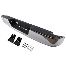 Chrome Steel Bumper Rear For Dodge Ram 1500 2500 3500 2002-2009 Ch1103111 Chrome Steel Bumper Rear For Dodge Ram 1500 2500 3500 2002-2009 Ch1103111