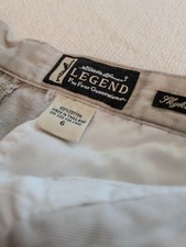 Eddie Bauer Legend Skykomish Trail Shorts Womens 6 Khaki Tan Cotton Vintage 90s
