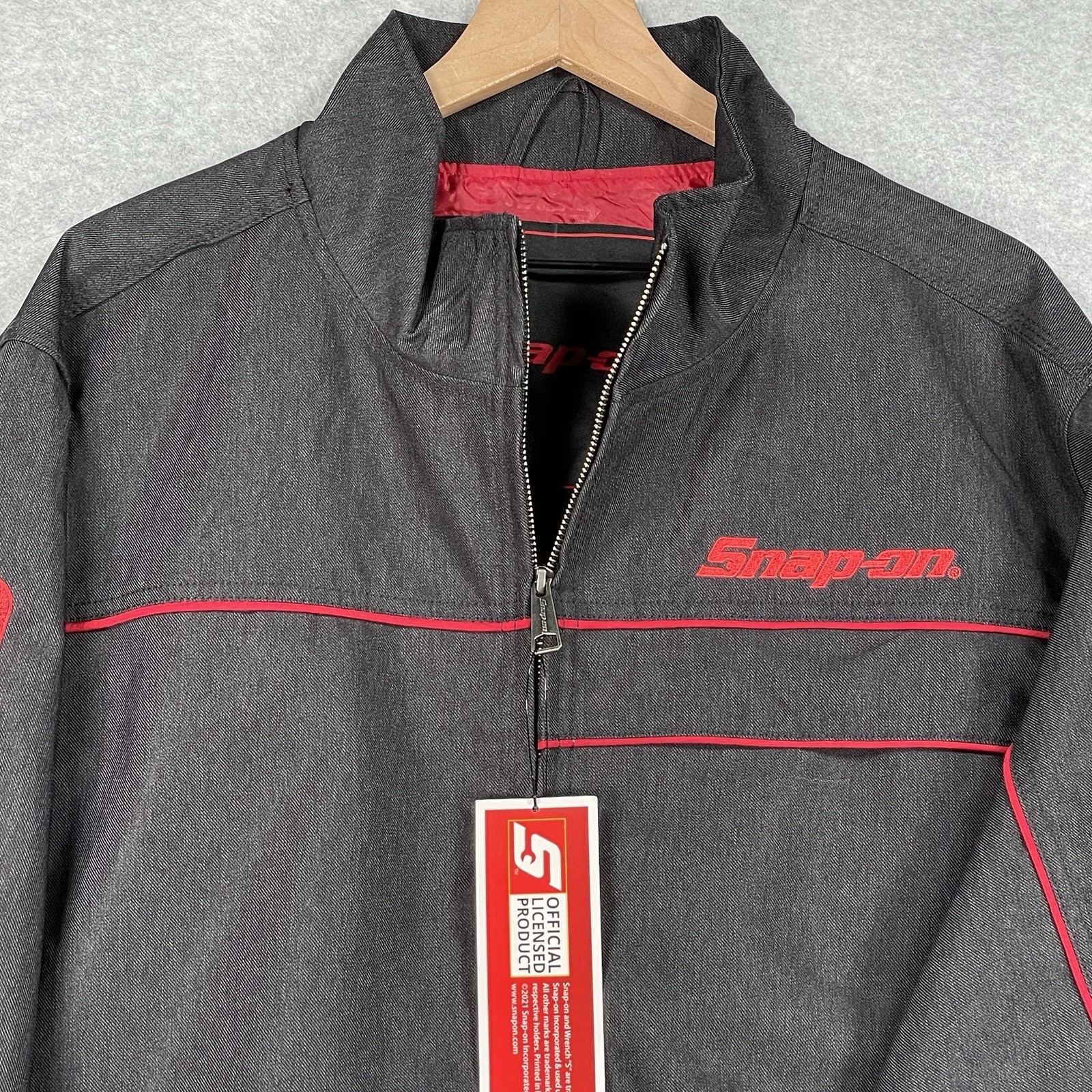 Snap On Tools Jacket XL Gray Softshell Outdoor US… - image 2