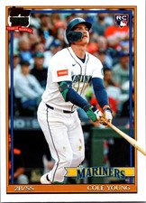 Cole Young #T91-98 - 2026 Topps 1991 Variation - Seattle Mariners