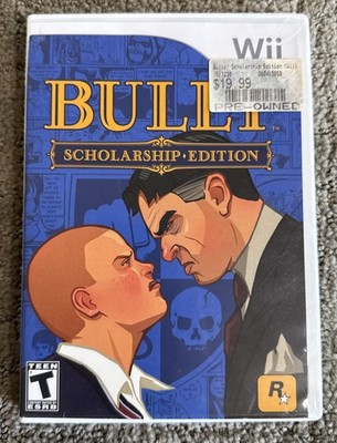 Bully: Scholarship Edition (Nintendo Wii, 2008) Complete w/ Manual & Map CIB