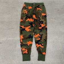 POLO RALPH LAUREN MEN'S Small Camo SLEEP JOGGER PANTS Green Black Orange Brown