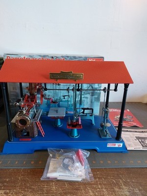 Wilesco Steam Engine D141 Toy Workshop Germany Werkstatt Original Packaging Box